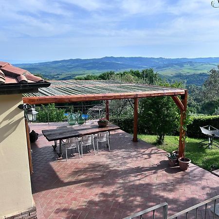 Casa Di Coraggio Villa Volterra Bagian luar foto