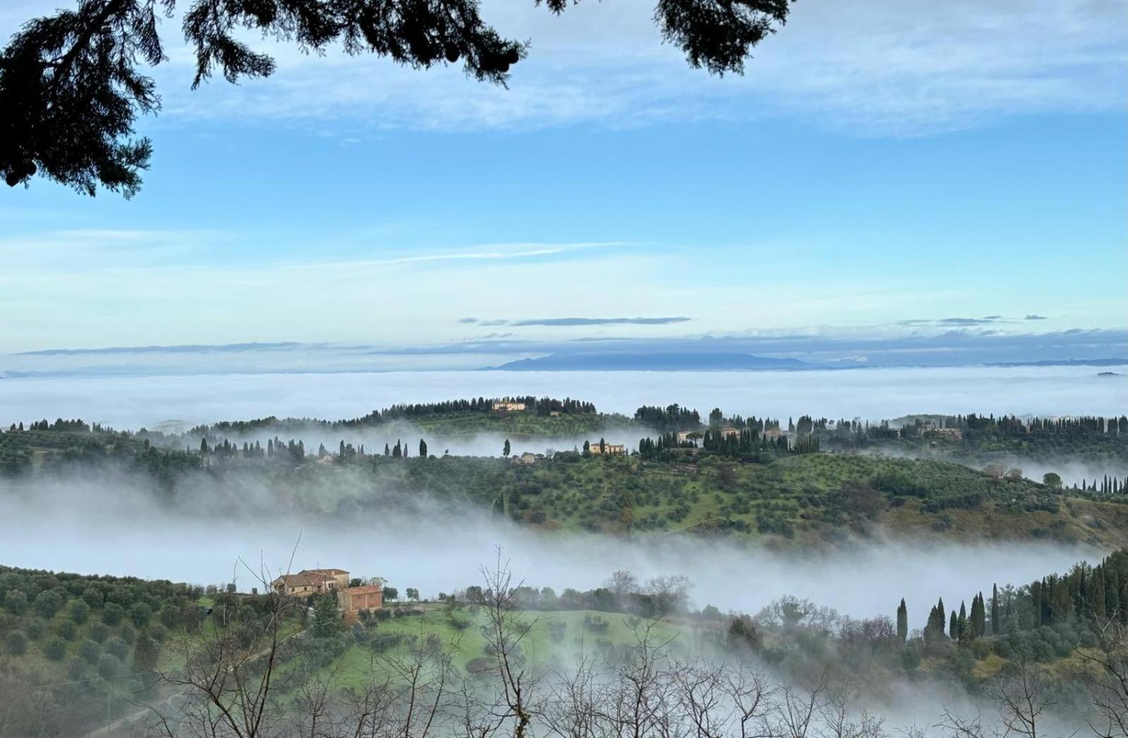 Casa Di Coraggio Villa Volterra Bagian luar foto