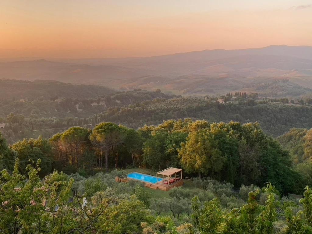 Casa Di Coraggio Villa Volterra Bagian luar foto