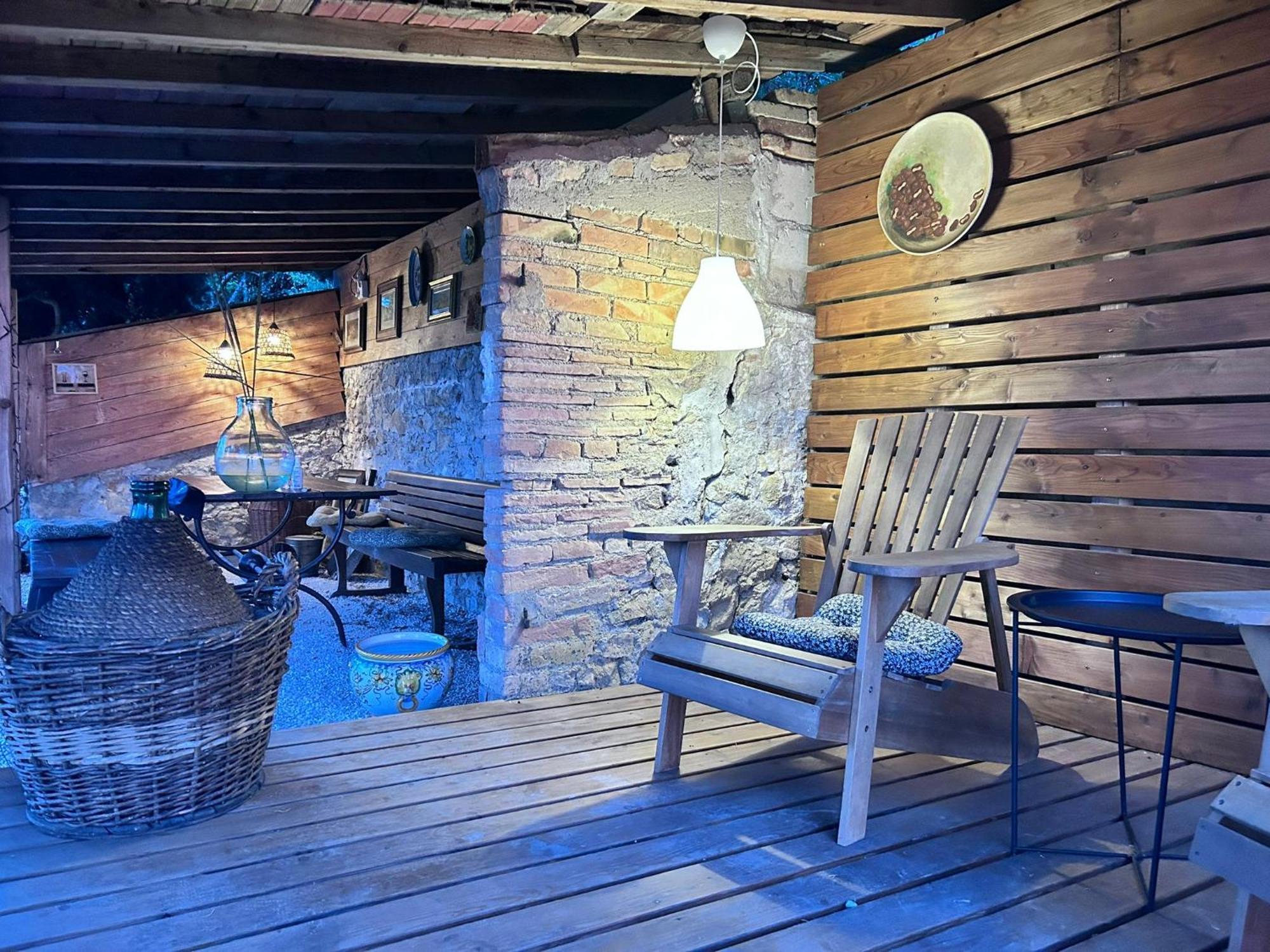 Casa Di Coraggio Villa Volterra Bagian luar foto