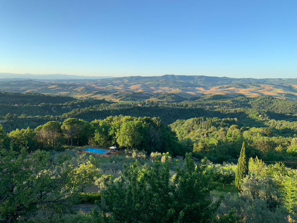 Casa Di Coraggio Villa Volterra Bagian luar foto