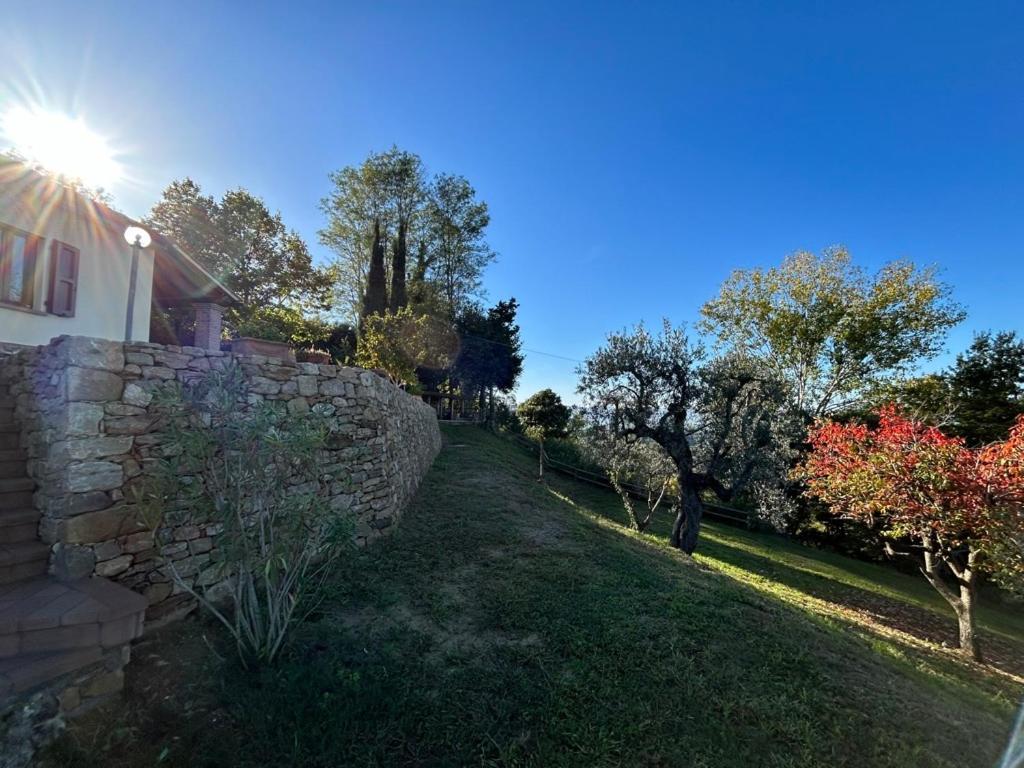 Casa Di Coraggio Villa Volterra Bagian luar foto