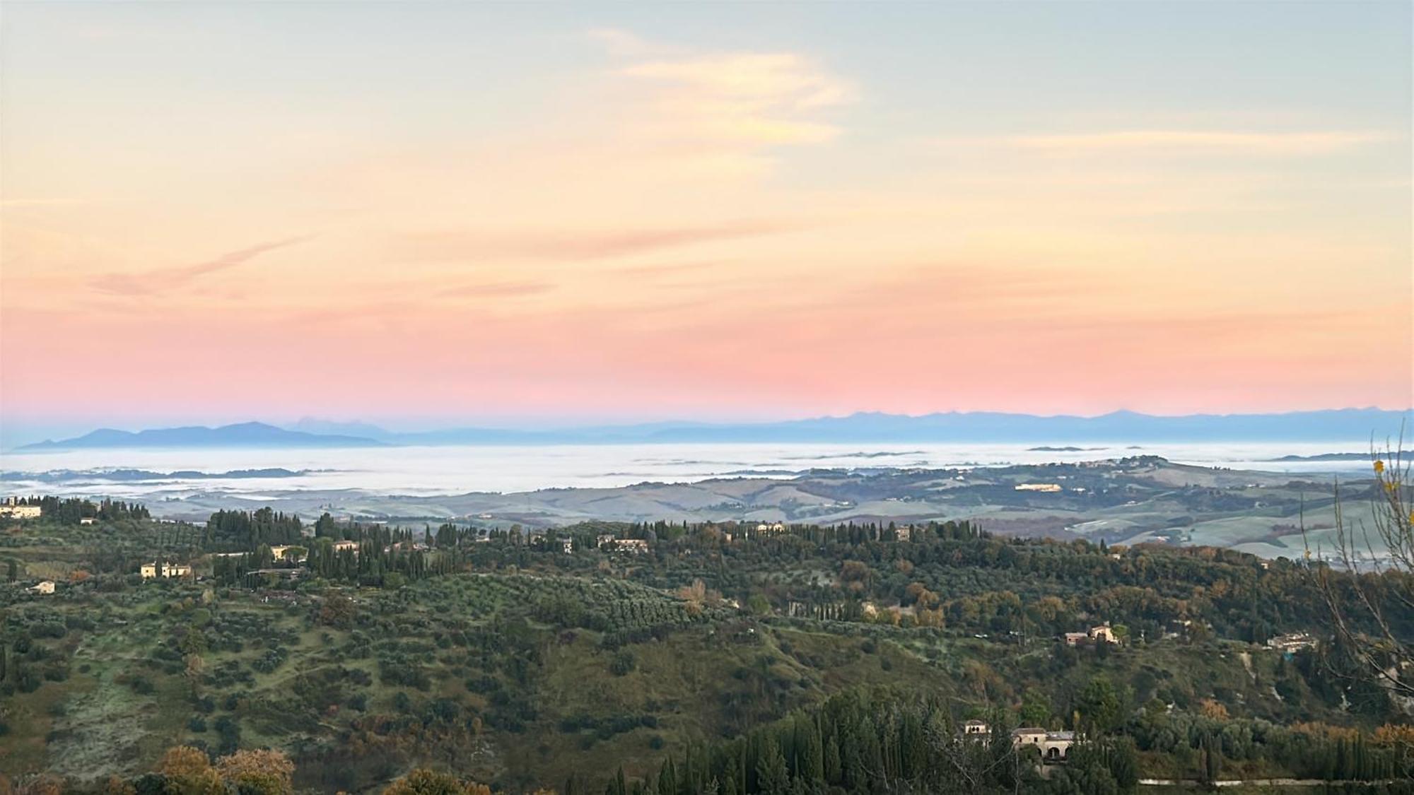 Casa Di Coraggio Villa Volterra Bagian luar foto