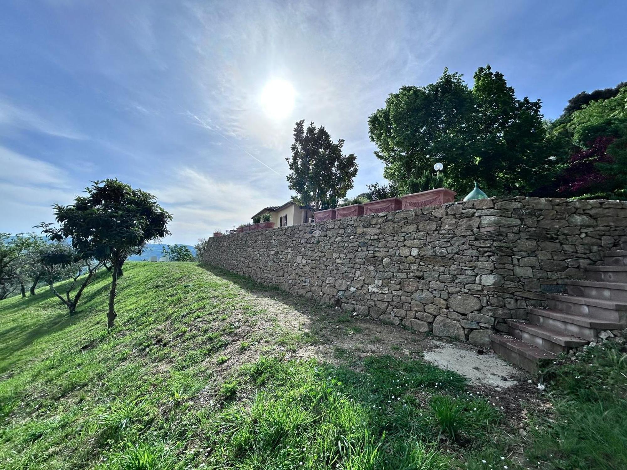 Casa Di Coraggio Villa Volterra Bagian luar foto